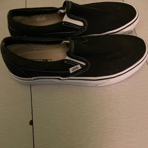 Size 9 Vans slip ons